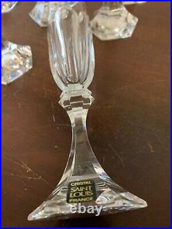 24 flûtes modèle Chambord en cristal de Saint Louis (prix à la pièce)