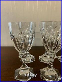 24 verres à eau modèle Chambord en cristal de Saint Louis (prix à la pièce)