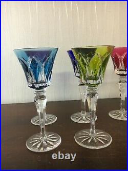 24 verres modèle Camargue en cristal de Saint Louis h 20.5 cm (prix à la pièce)