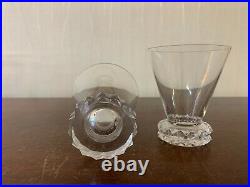 25 verres à vin blanc modèle diamant en cristal de Saint Louis (prix à la pièce) 25 verres à vin blanc modèle diamant en cristal de Saint Louis (prix à la pièce)