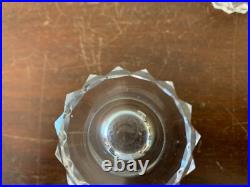 28 verres à porto modèle diamant en cristal de Saint Louis (prix à la pièce)