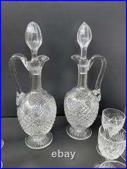 2 Carafe Et 12 Verres À Vin Blanc En Cristal Saint Louis Modèle Gavarni 2 Carafe Et 12 Verres À Vin Blanc En Cristal Saint Louis Modèle Gavarni