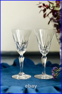 2 Verres Vin Saint Louis