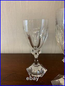 2 services 18 pièces modèle Chambord cristal de Saint Louis /prix de 18 verres