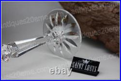 2 verres à vin n°4 cristal de Saint Louis modèle Excellence NEUFS Wine glasses