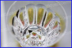 2 verres à vin n°4 cristal de Saint Louis modèle Excellence NEUFS Wine glasses