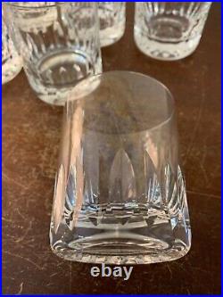 2 verres à whisky modèle marine Jersey cristal Saint Louis (prix à la pièce)