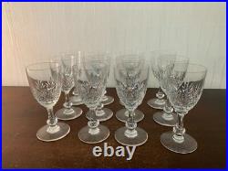 30 verres à vin rouge modèle Massenet cristal de Saint Louis (prix à la pièce) 30 verres à vin rouge modèle Massenet cristal de Saint Louis (prix à la pièce)