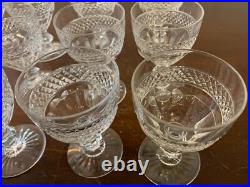 30 verres à vin rouge modèle Trianon en cristal de Saint Louis (prix à la pièce) 30 verres à vin rouge modèle Trianon en cristal de Saint Louis (prix à la pièce)