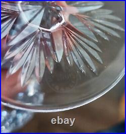 3398 saint louis 6 verres à eau cristal model florence hauteur 18 cm