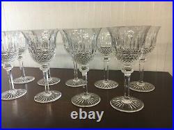 36 verres à vin modèle Tommy cristal de Saint Louis h 17 cm (prix à la pièce)