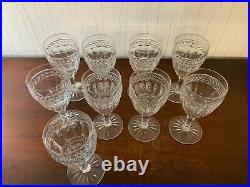 3 verres à eau modèle Clovis en cristal de Saint Louis Attribué /prix à la pièce
