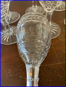 3 verres à eau modèle Clovis en cristal de Saint Louis Attribué /prix à la pièce