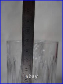 3 verres a orangeade en cristal de saint louis modèle tommy