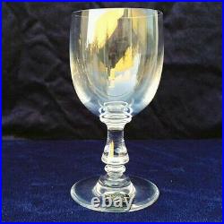 3 verres cristal Saint Louis, modèle Lucrèce