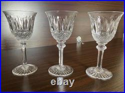 3 verres en cristal à Porto (n°5 / ht 13,9 cm) Saint-Louis collection Tommy