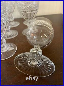 42 verres à eau modèle Trianon en cristal de Saint Louis (prix à la pièce)