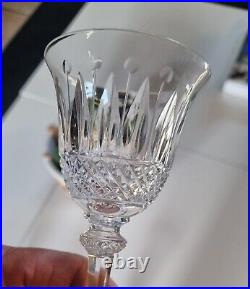 4 Jolis verres à vin, en cristal de St Louis, modèle''Tommy'