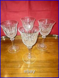 4 Verres À Vin cristal St Louis modèle Tommy