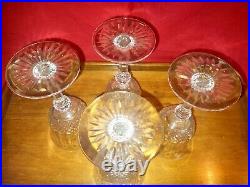 4 Verres À Vin cristal St Louis modèle Tommy