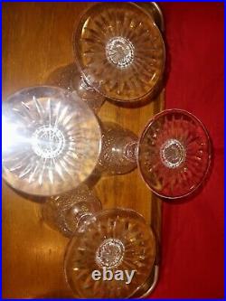 4 Verres À Vin cristal St Louis modèle Tommy