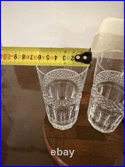 4 Verres shop gobelet cristal taillé Saint ST Louis modèle Trianon 13 cm