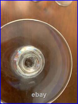 4 flûtes à champagne modèle Guernesez en cristal de Saint Louis prix à la pièce