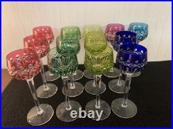 4 verres à vin modèle de Saint Louis (prix à la pièce)