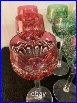 4 verres à vin modèle de Saint Louis (prix à la pièce)