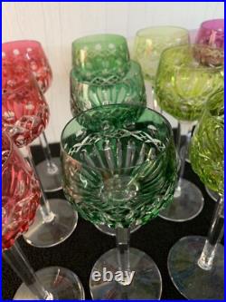 4 verres à vin modèle de Saint Louis (prix à la pièce)