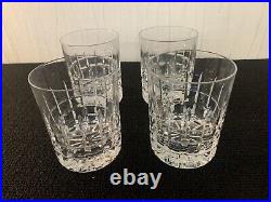 4 verres à whisky modèle Manhattan en cristal de Saint Louis (prix à la pièce)