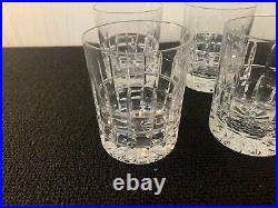 4 verres à whisky modèle Manhattan en cristal de Saint Louis (prix à la pièce)