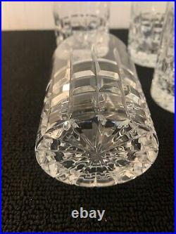 4 verres à whisky modèle Manhattan en cristal de Saint Louis (prix à la pièce)