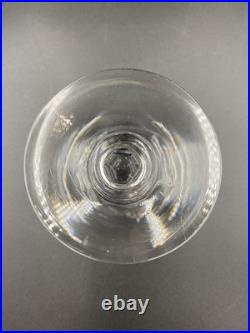 5 Coupes À Champagne Cristal De Saint-Louis Modèle Océan 1893 Monogrammés AH TBE