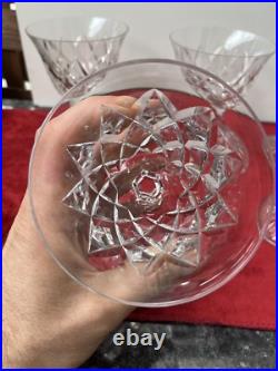 5 Verres A Eau En Cristal Saint Louis