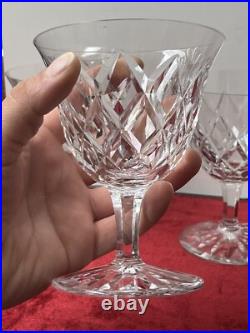5 Verres A Eau En Cristal Saint Louis
