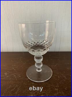 5 verres à eau modèle Orly en cristal de Saint Louis (prix à la pièce)