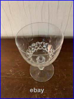 5 verres à eau modèle Orly en cristal de Saint Louis (prix à la pièce)