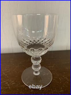 5 verres à eau modèle Orly en cristal de Saint Louis (prix à la pièce)