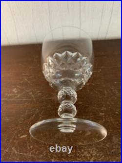 5 verres à eau modèle Orly en cristal de Saint Louis (prix à la pièce)