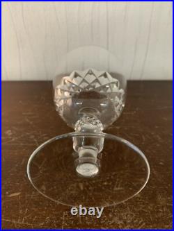 5 verres à eau modèle Orly en cristal de Saint Louis (prix à la pièce)