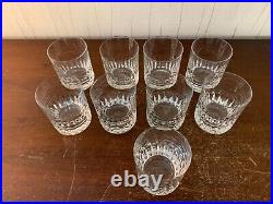 5 verres à porto modèle marine Jersey cristal Saint Louis (prix à la pièce)