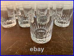 5 verres à porto modèle marine Jersey cristal Saint Louis (prix à la pièce)