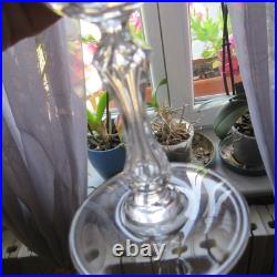 5 verres a vin ou a porto cristal saint louis modèle Lozère uni H 14 cm signé