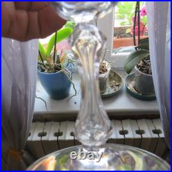 5 verres a vin ou a porto cristal saint louis modèle Lozère uni H 14 cm signé