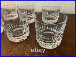 5 verres à whisky modèle Avignon en cristal de Saint Louis (prix à la pièce)