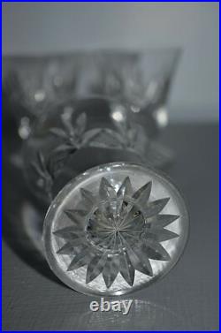 6 Anciens Verres à Vin Cristal Saint Louis Forme Tulipe sur Pied