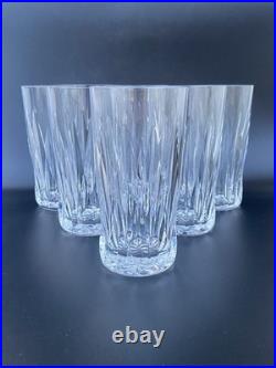6 Chopes Cristal De Saint Louis Provence Long Drink Orangeade État Neuf