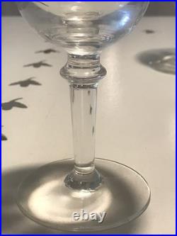 6 Grands Verres À Eau Cristal Taillé St Louis Style Massenet