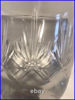 6 Grands Verres À Eau Cristal Taillé St Louis Style Massenet
